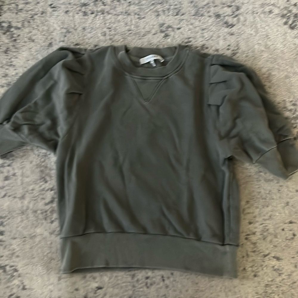 Frame Denim sweatshirt tee, 100% organic Pima cotton, small size
